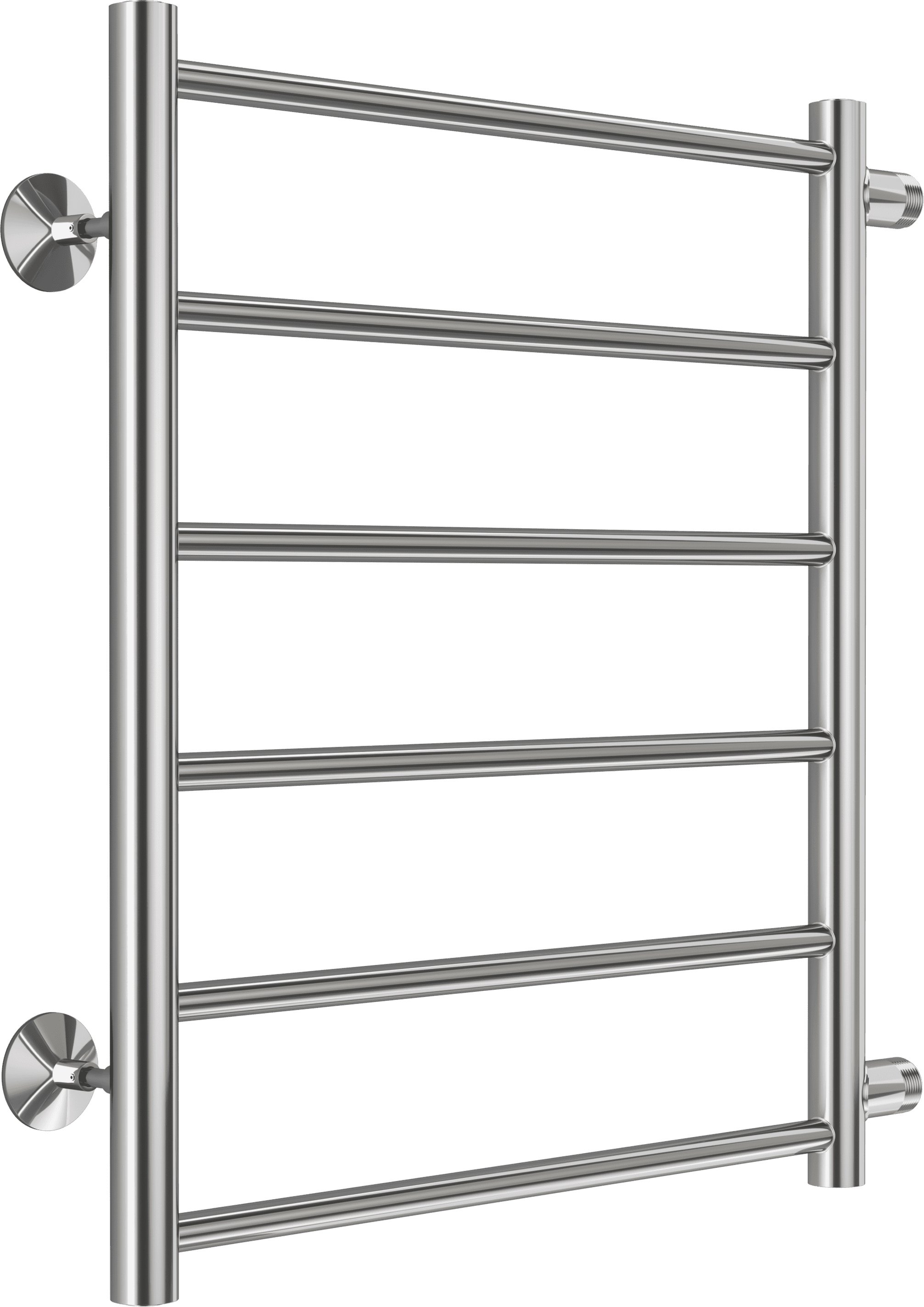 Водяной полотенцесушитель Terminus Аврора П6 500x600 Хром боковое подключение 4670078529886 - 1