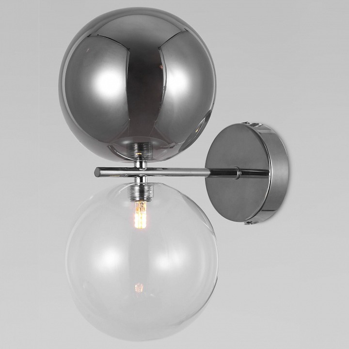 Бра Eurosvet Selisa 50291 хром/дымчатый - 0