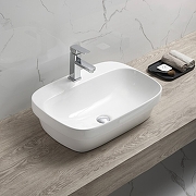 Раковина накладная Ceramalux N 60 белый  78598 - 1