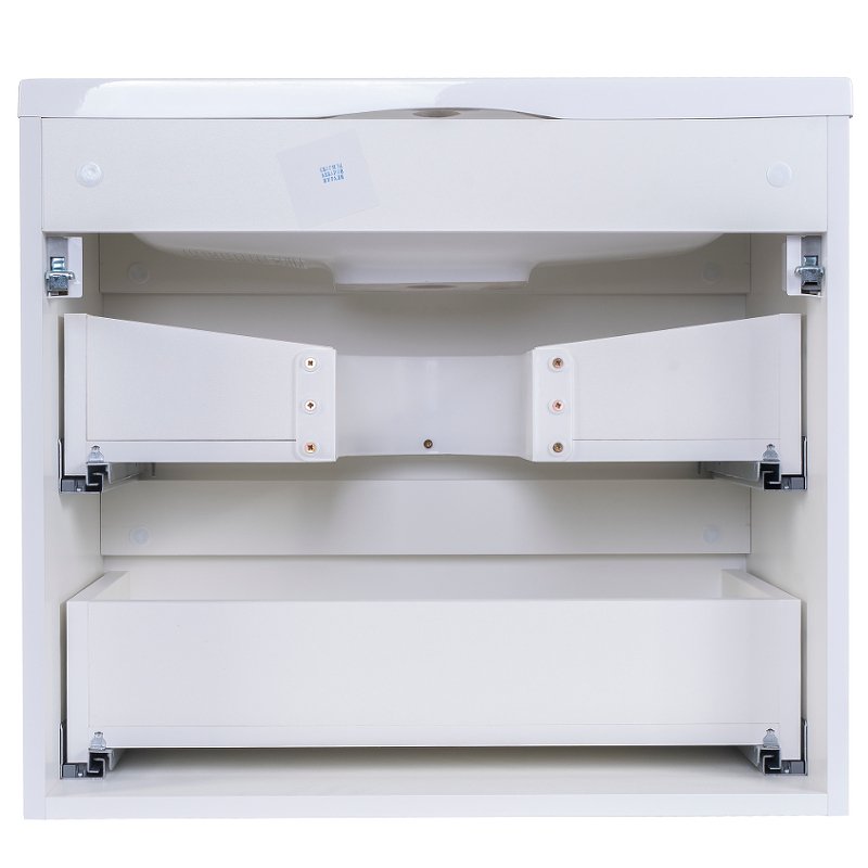 Тумба под раковину Style Line Бергамо мини 60 Люкс Plus, белый  СС-00002316 - 3