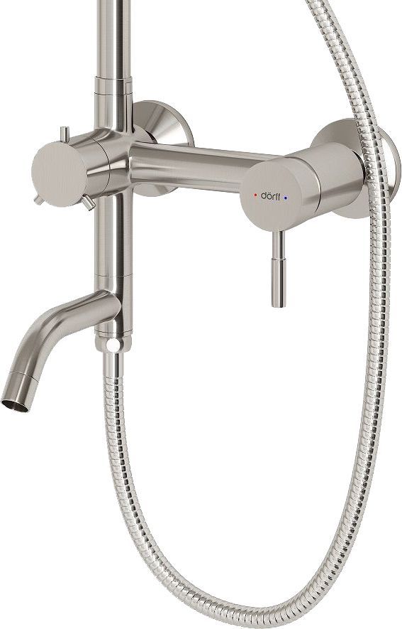 Душевая стойка Dorff Logic, нержавеющая сталь D0703000SS - 3