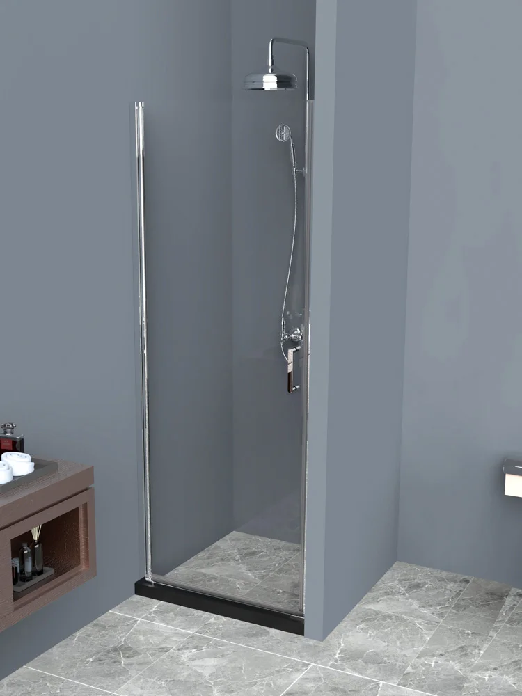 Душевая дверь BelBagno Uno 60 хром  UNO-B-1-60-C-Cr - 1