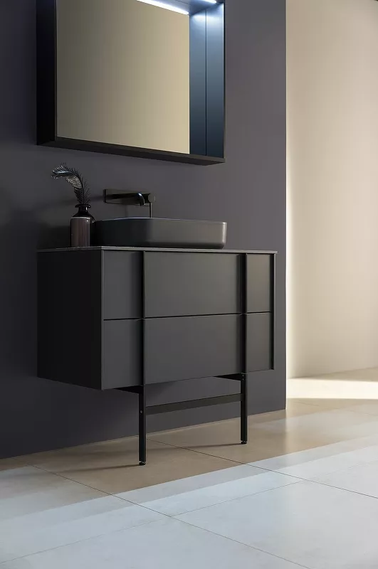Тумба под раковину Allen Brau Reality 120 черный матовый 1.32008.AM - 6