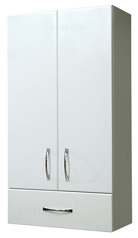 Шкаф СанТа ПШ 48х90 2 двери, 1 ящик 401008 - 0