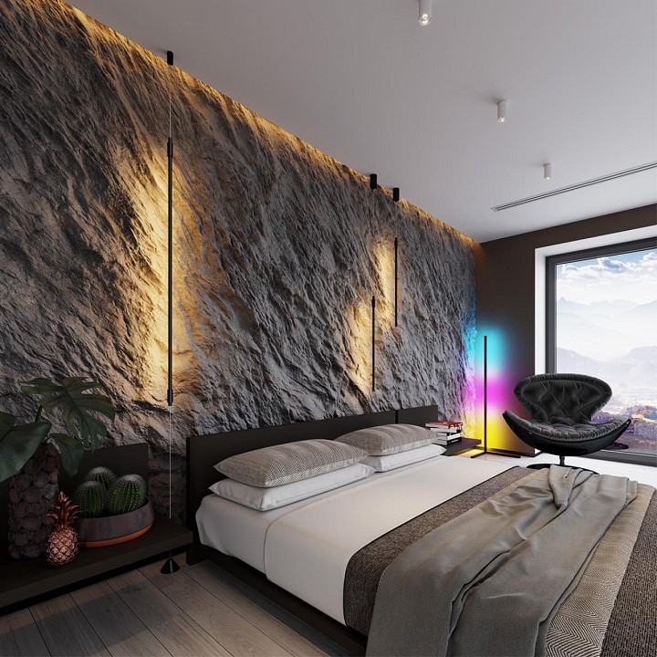 Подвесной светодиодный светильник Odeon Light Hightech Fillini 4335/9LA - 3