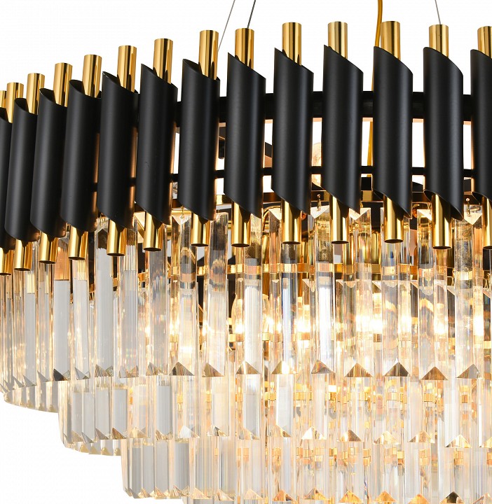 Подвесной светильник Natali Kovaltseva DARIAN DARIAN 76017/12C GOLD BLACK - 1
