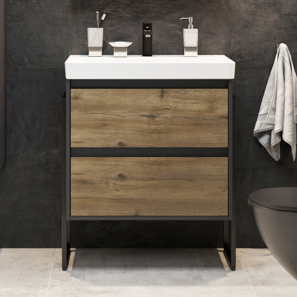 Тумба с раковиной STWORKI Кронборг 70 477801 - 0