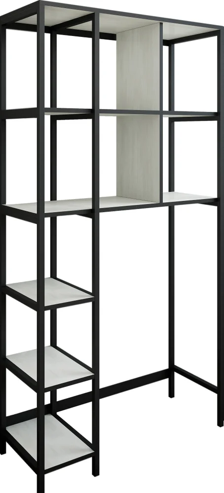 Шкаф Sanflor Лофт 170х86 черный муар  С08089 - 3