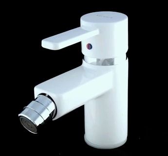 Смеситель для биде Kludi  белый, хром  385309175 - 1