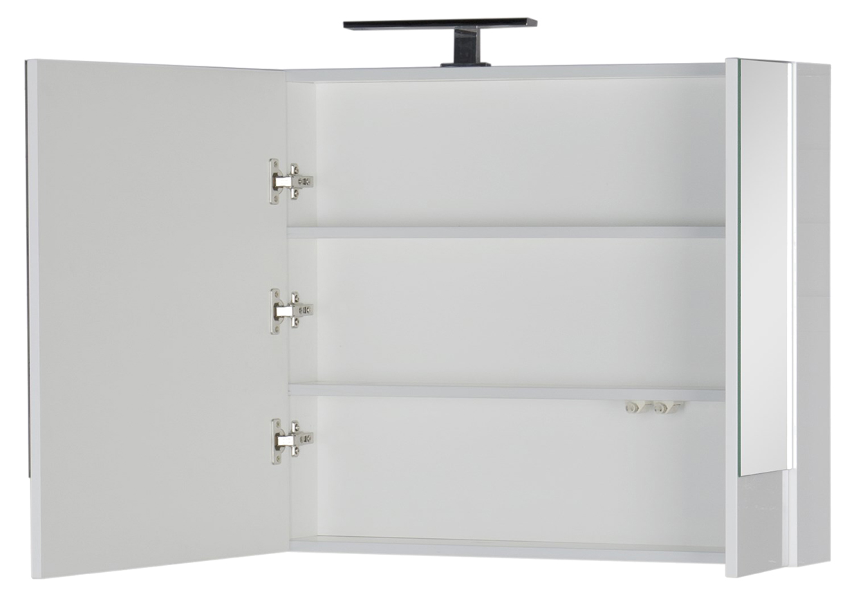 Зеркало-шкаф Aquanet Нота 100 камерино белый 165372 - 4