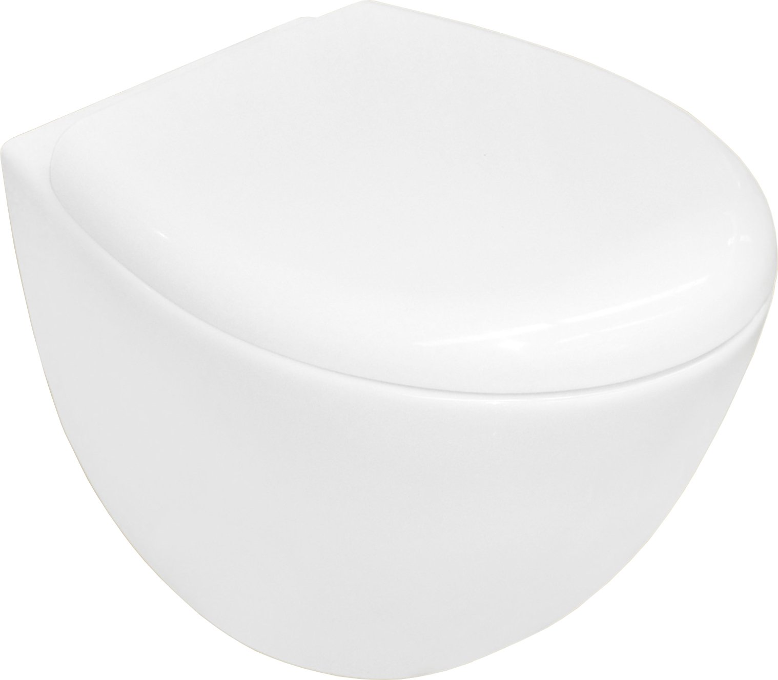 Чаша для унитаза подвесного BelBagno BB125CH - 0