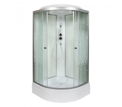 Душевая кабина Deto 80х80 хром  L780 - 0