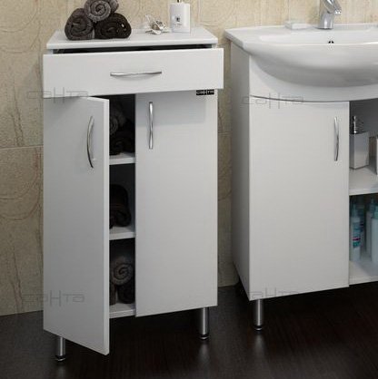 Тумба СанТа TH 60 2 двери, 1 ящик 301007 - 3