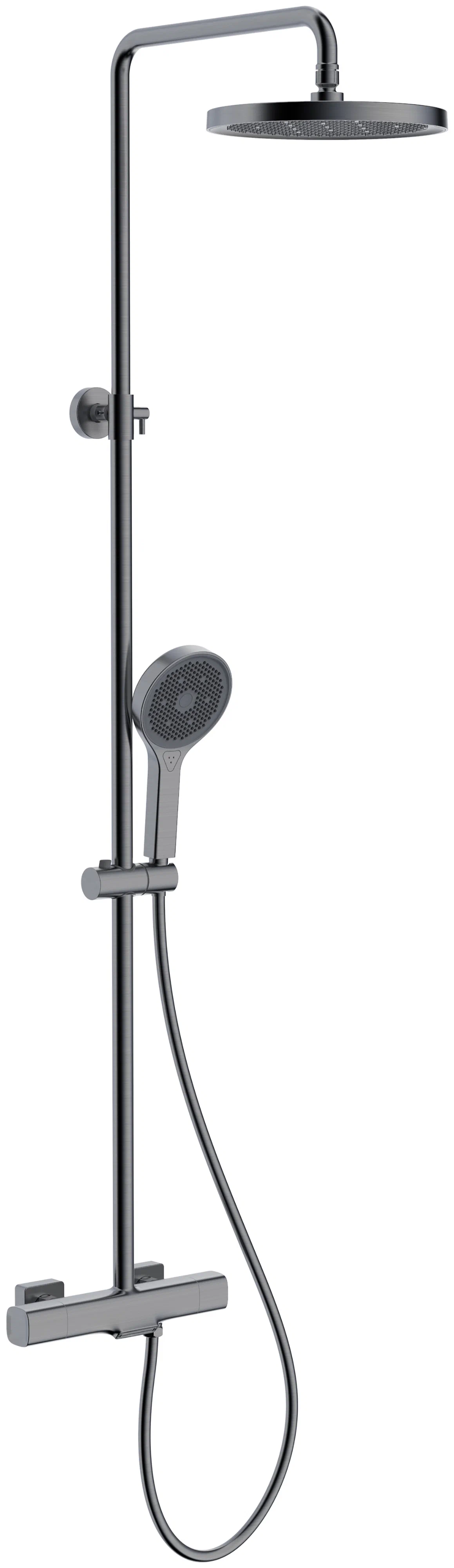 Душевая стойка Gappo оружейная сталь G2495-79 - 0