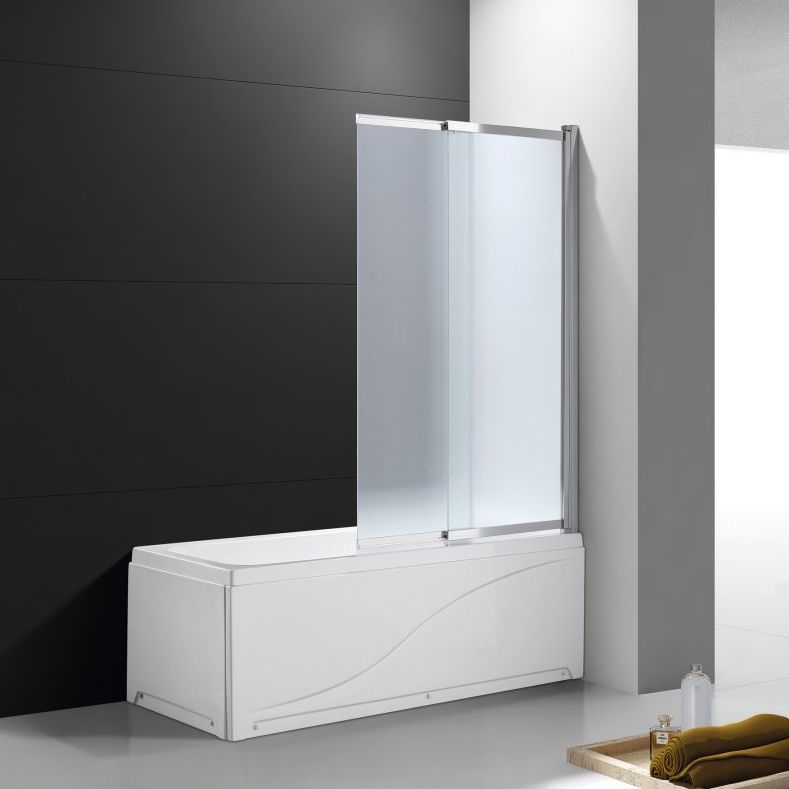 Шторка на ванну Cezares Slider VF-11-90/150-P-Cr стекло рифленое SLIDER-VF-11-90/150-P-Cr - 1