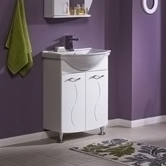 Тумба с раковиной Aquanet Моника 60 - 0