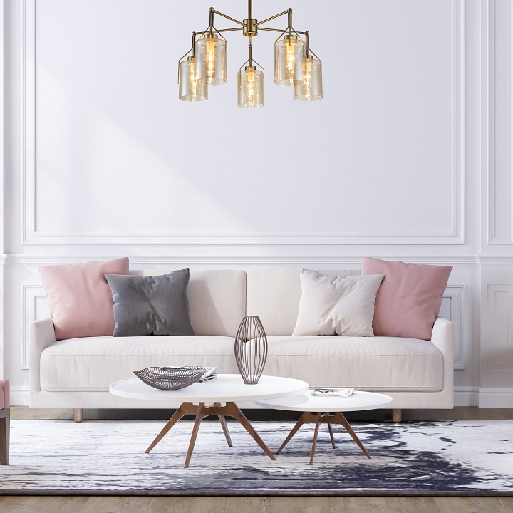 Люстра на штанге Escada 688 688/5P - 1