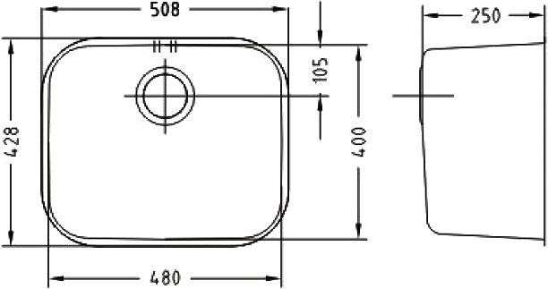 Мойка кухонная Alveus Variant Monarch 10 антрацит 1113582 - 2