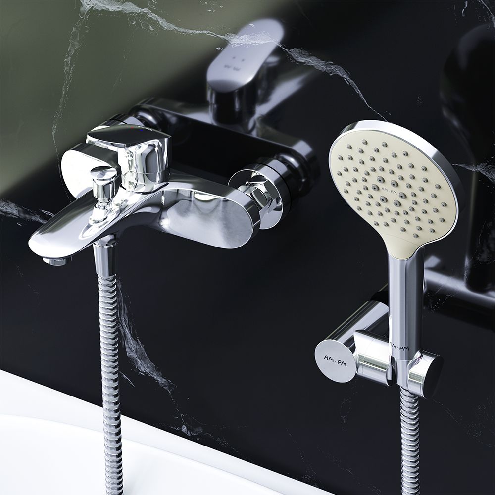 Смеситель AM.PM Like F8015000 для ванны с душем, хром - 1