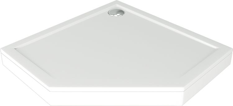 Поддон для душа Good Door Пента 100x100 с ножками и экраном ЛП00009 - 0