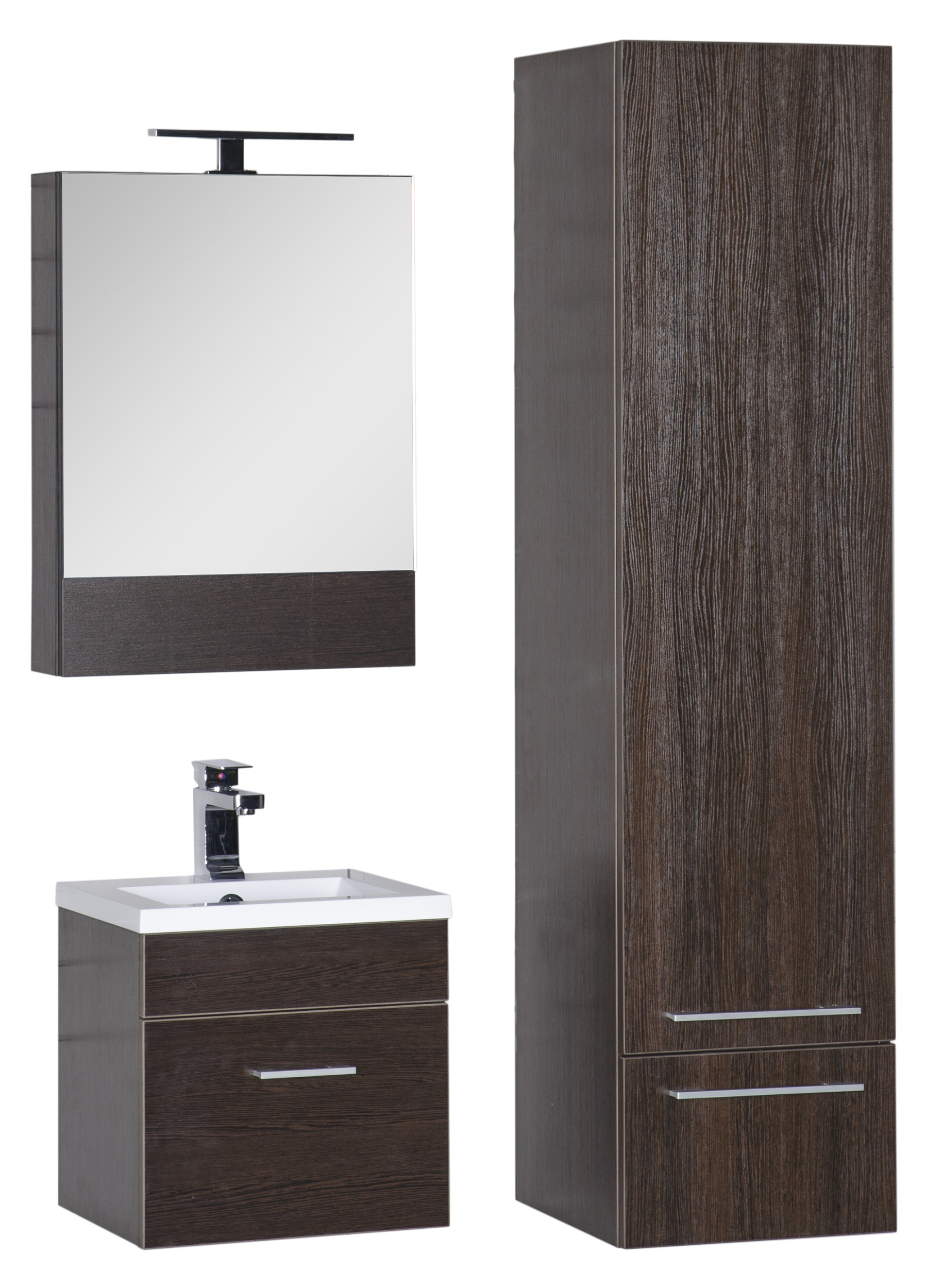 Шкаф-пенал Aquanet Нота венге 00159112 - 6