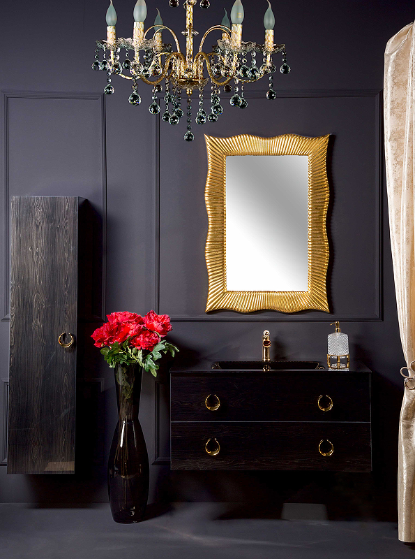 Тумба под раковину Armadi Art NeoArt 100 темное дерево 831-100-BW - 5