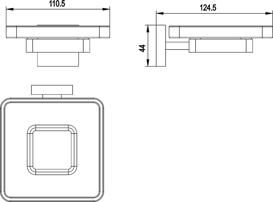 Мыльница Timo Selene 17022/17 - 1