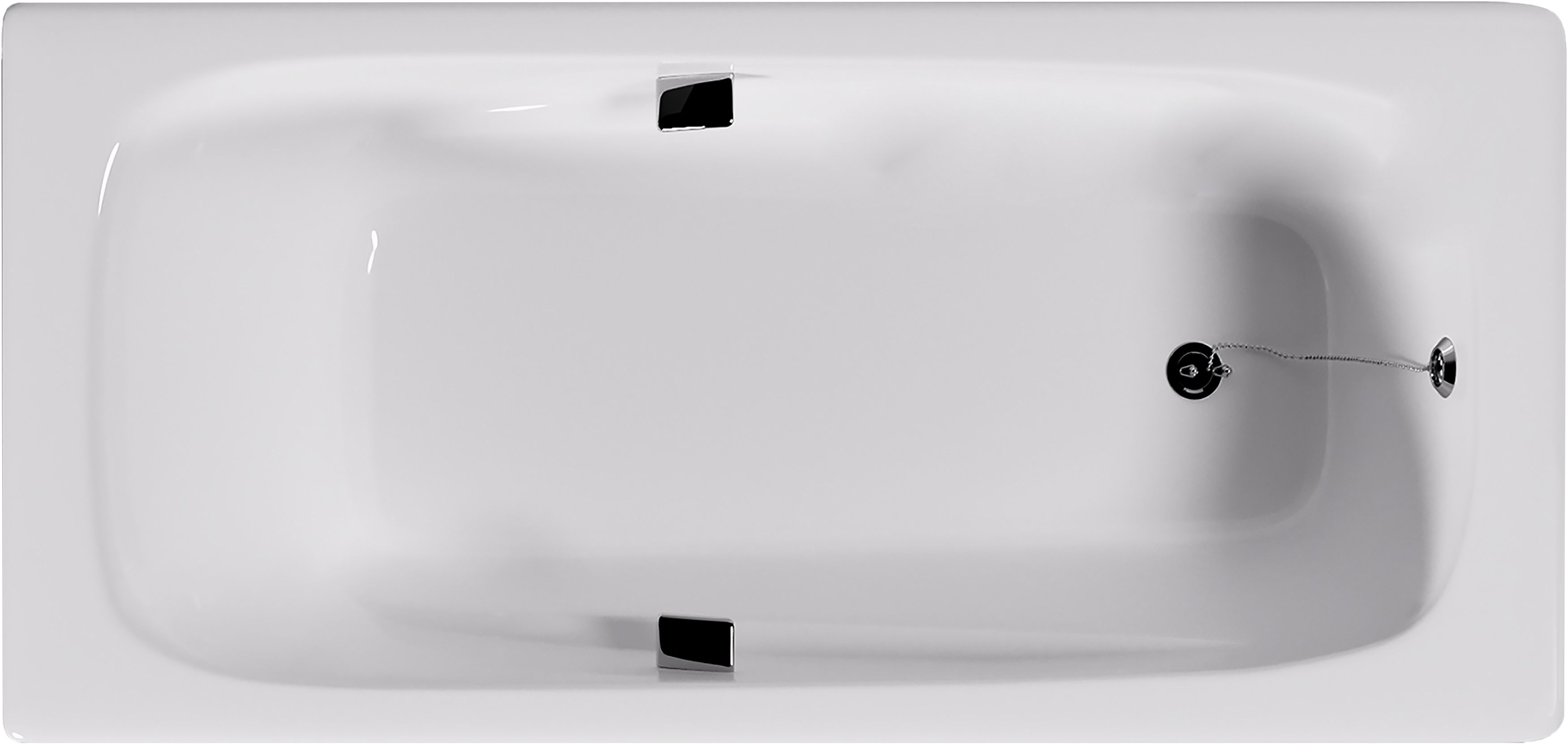 Чугунная ванна Goldman Art 180х85 с ручками AT18085 - 0