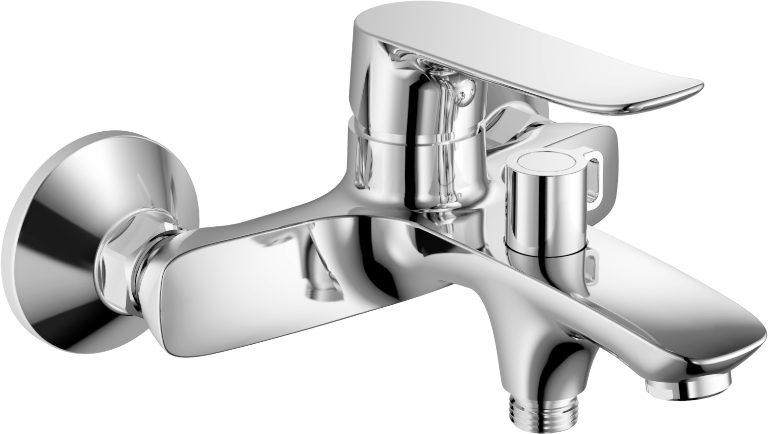 Смеситель для ванны с душем STWORKI Хадстен XA-02cr - 0