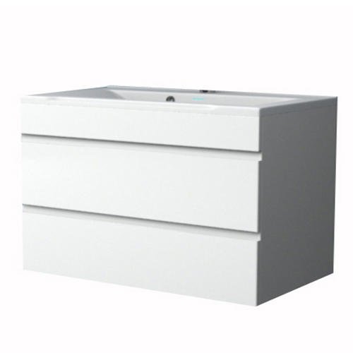 Тумба под раковину подвесная Stella Polar Памелла 70 белая SP-00000670 - 0