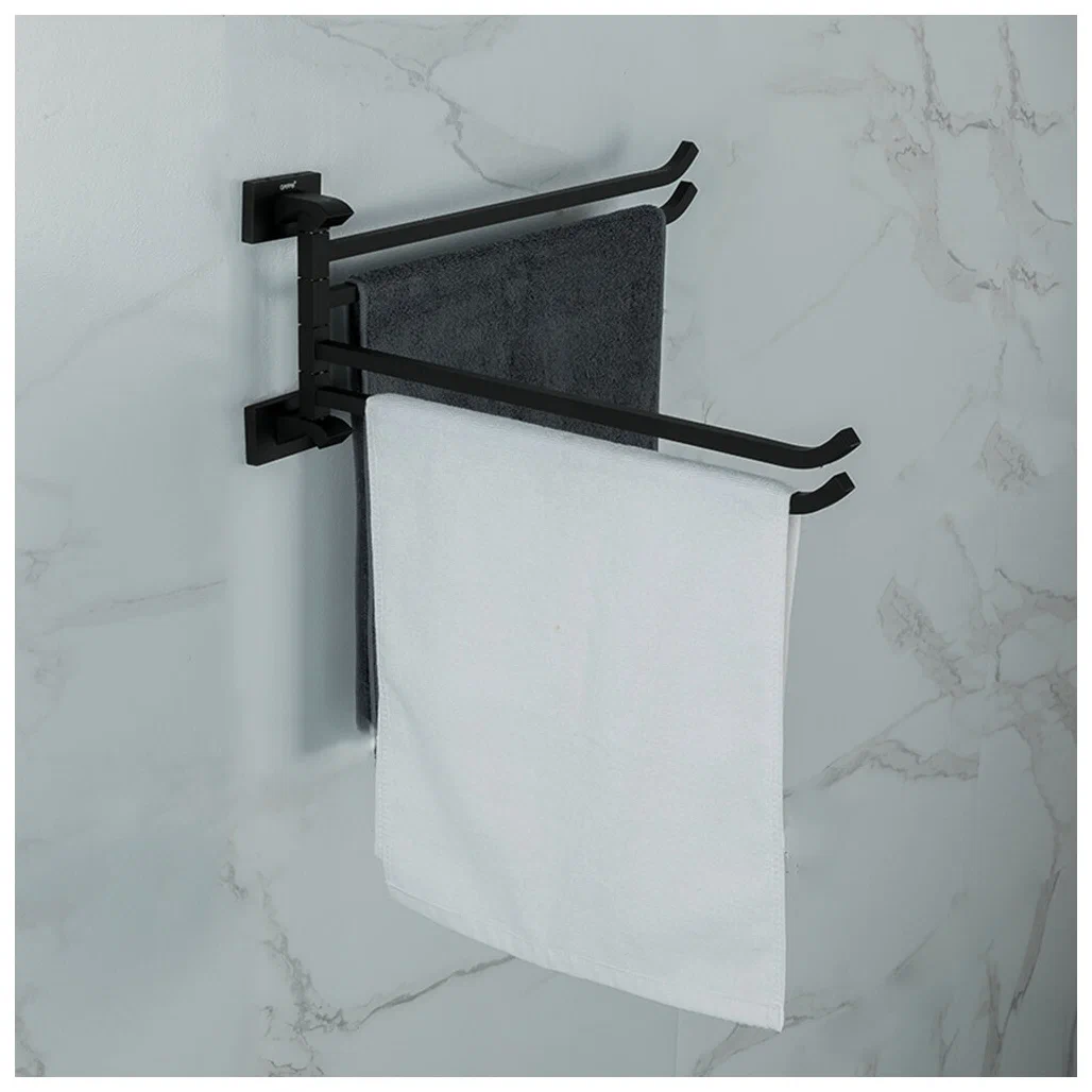 Полотенцедержатель Gappo 48 черный матовый G0714-6 - 1