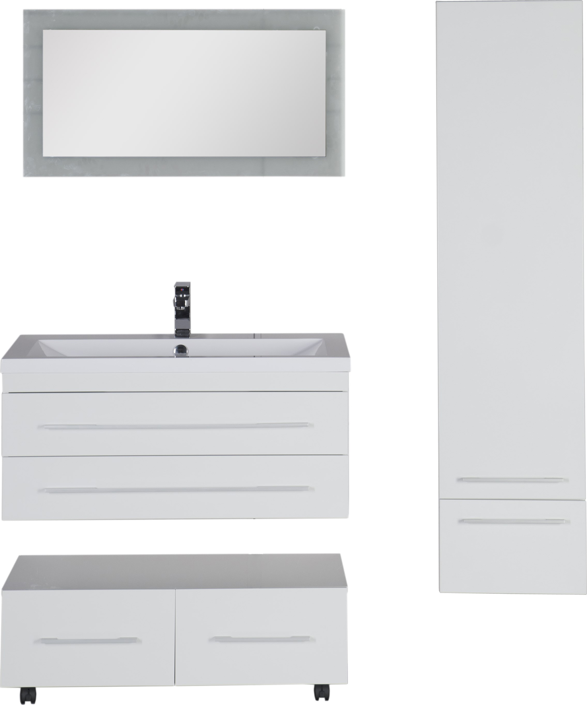 Мебель для ванной Aquanet Нота 90 белая 171492 - 26