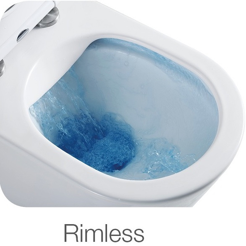 Унитаз компакт WeltWasser WW ZINNBACH 001 GL-WT с бачком и сиденьем микролифт белый  10000009967 - 1