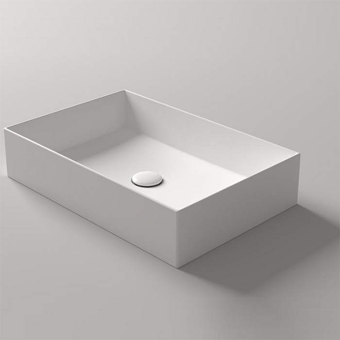 SIMAS AGILE Раковина на столешницу 60х40 см,без перелива, без отв  под смеситель,цвет белый AG60 bi - 1