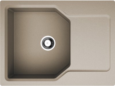 Мойка кухонная Omoikiri Yonaka 65-SA бежевая 4993415 - 0