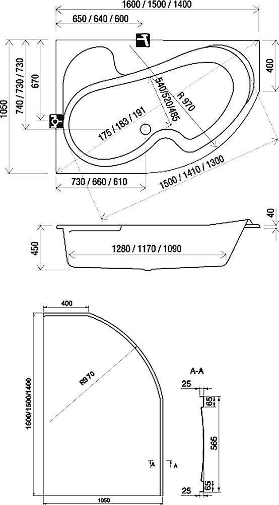  Ravak Rosa I  CJ01000000 - 1