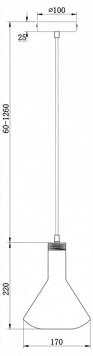 Подвесной светильник Freya Lizia FR8010PL-01GB - 5