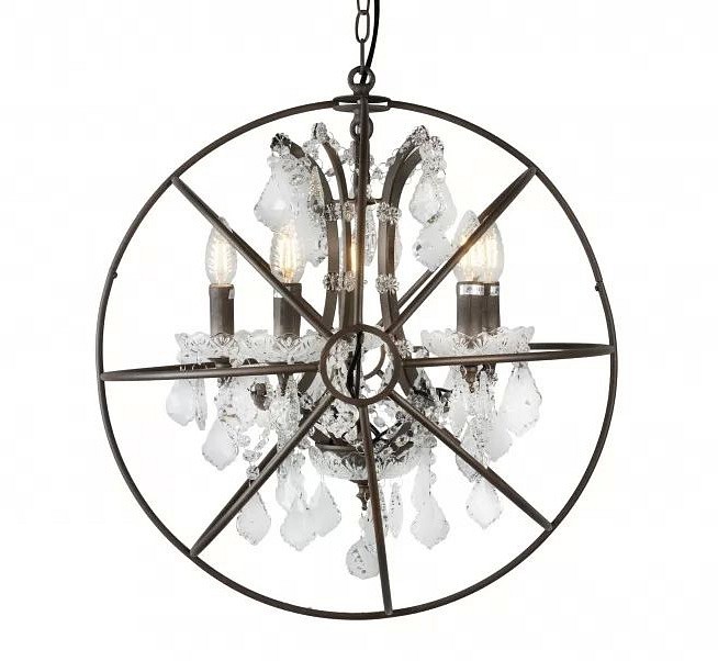 Подвесная люстра iLamp Balance Loft 214-5 - 0