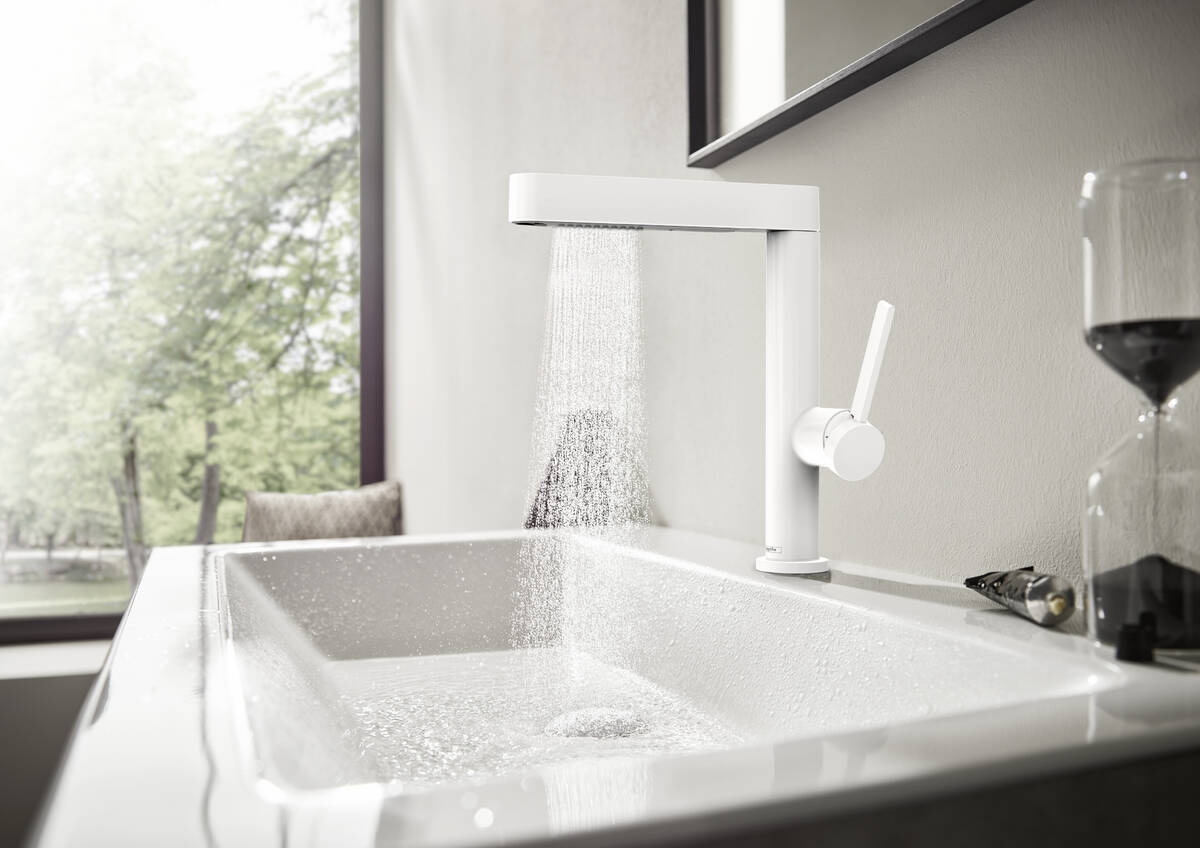 Смеситель для раковины Hansgrohe Finoris 230 белый матовый 76063700 - 1