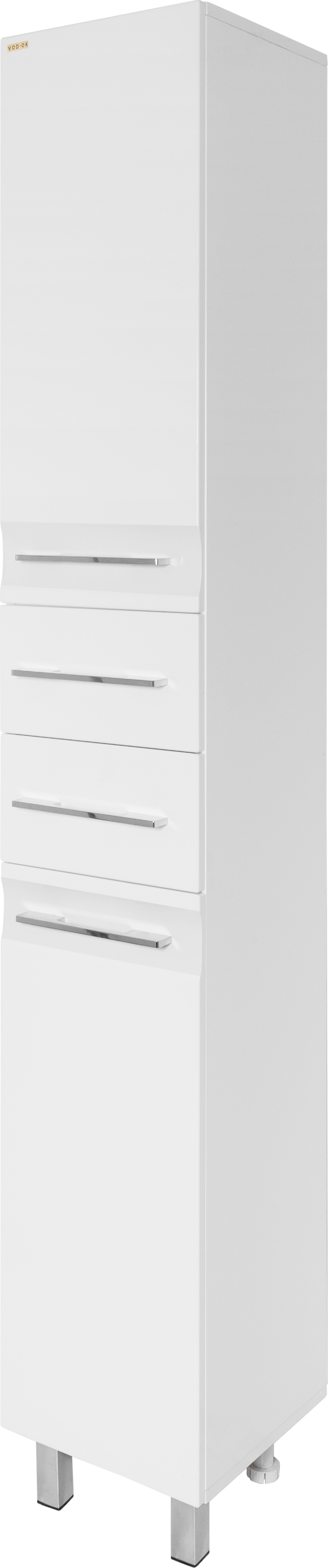 Шкаф-пенал Vod-Ok Мальта 30 L, белый 3829 - 0