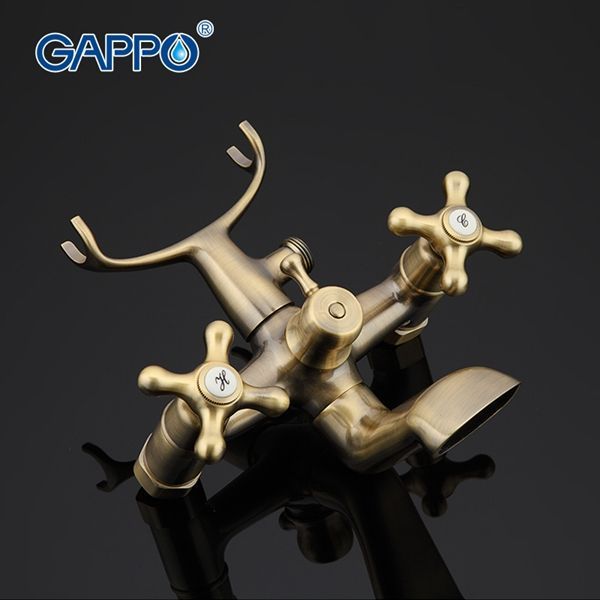 Смеситель для ванны с переключателем в корпусе бронза G3263-4 - 2