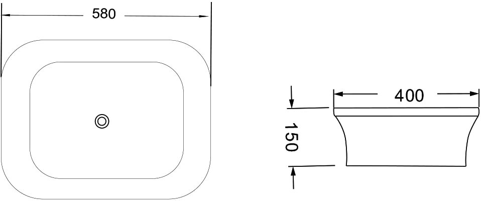 Раковина Vincea VBS-204 - 1