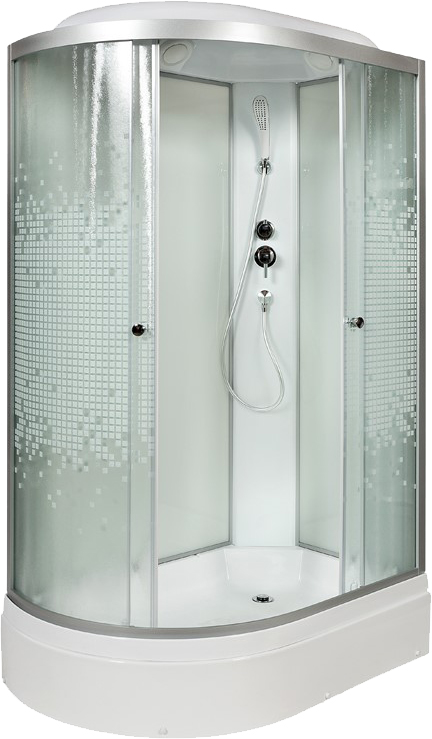 Душевая кабина DETO L720RGM с сиденьем - 1