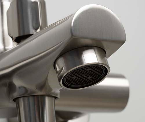 Смеситель Wasserkraft Wern 4201 для ванны с душем, матовый хром - 4