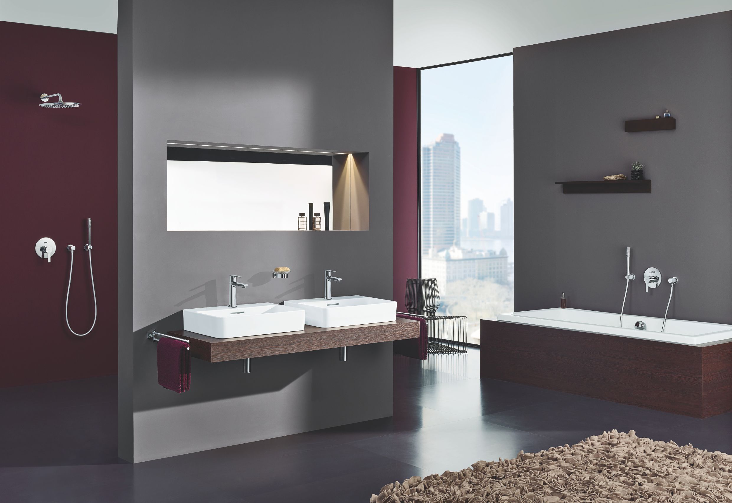 Смеситель Grohe Lineare New 32114001 для раковины - 1