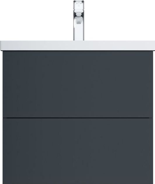 Мебель для ванной AM.PM Gem 60 графит матовый, подвесная - 5