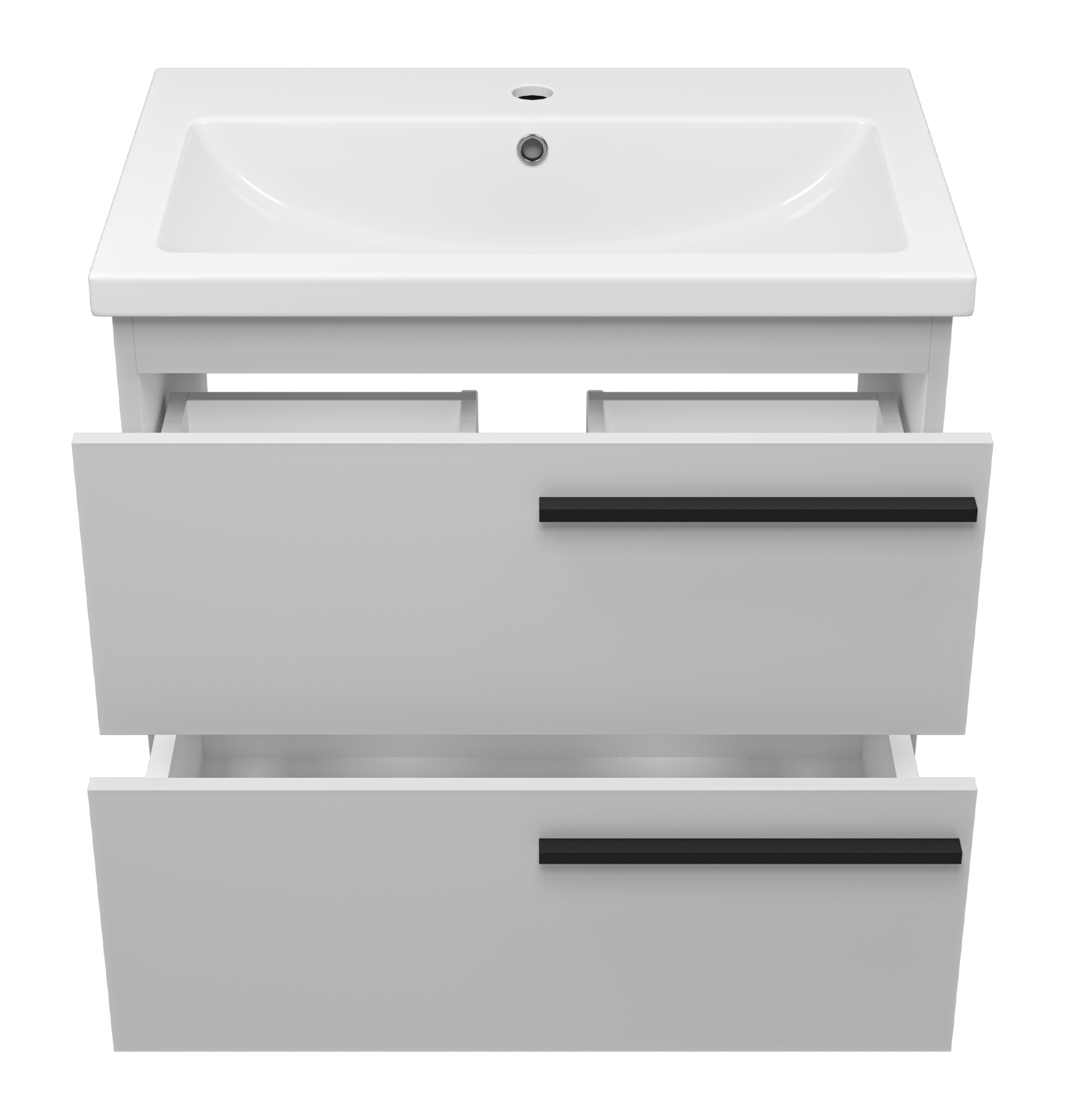 Тумба под раковину Misty Ненси 70 серая матовая П-Нен-09070-502Я - 1