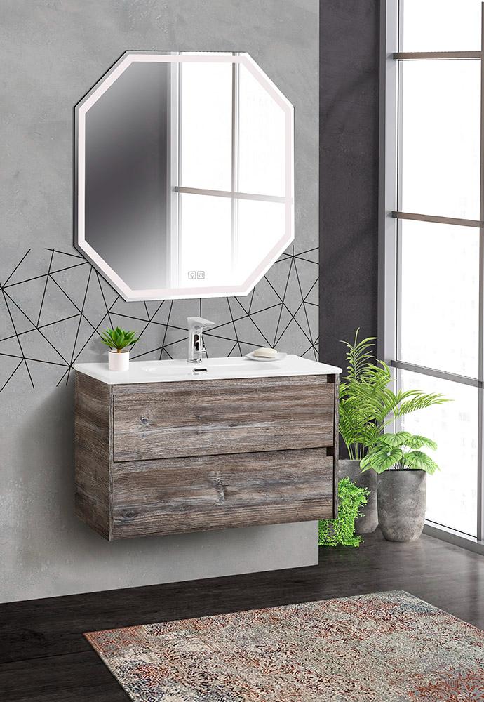 Тумба под раковину BelBagno Kraft 39 80 темное дерево KRAFT 39-800/390-2C-SO-PP - 10