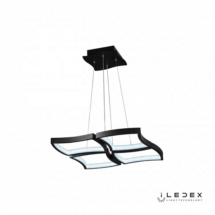 Подвесная люстра iLedex Roomy 8196-4-D-T BK - 3