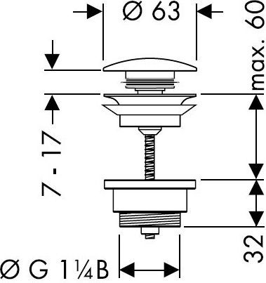 Смеситель Hansgrohe PuraVida 15075000 для раковины - 1